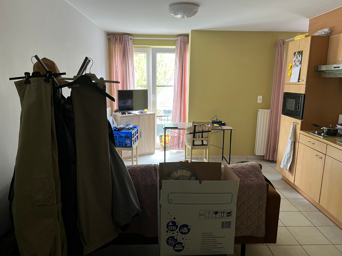 Praktische studio/appartement in centrum Oudenaarde. 