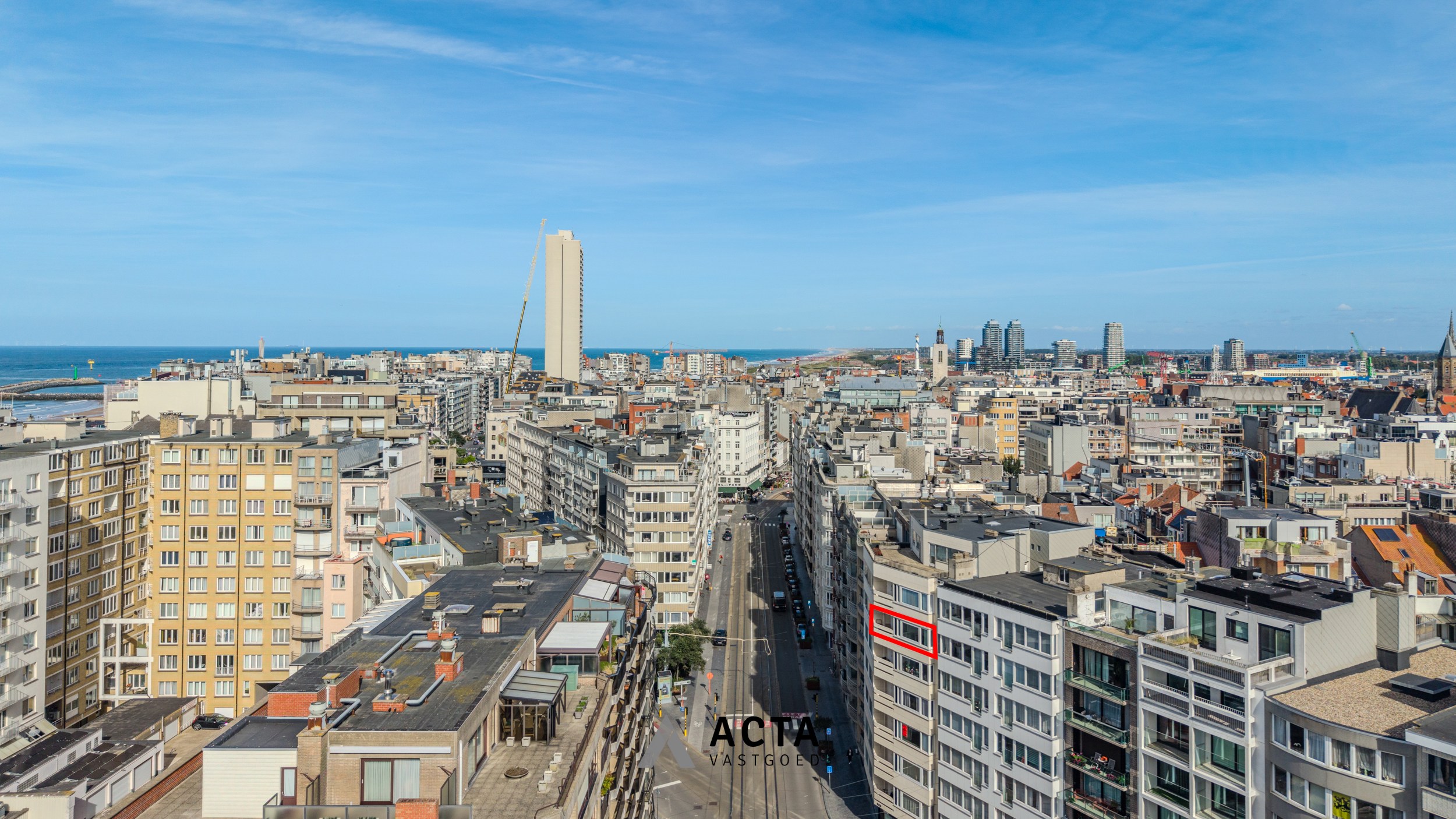 Instapklaar appartement met 2 terrassen in het centrum 