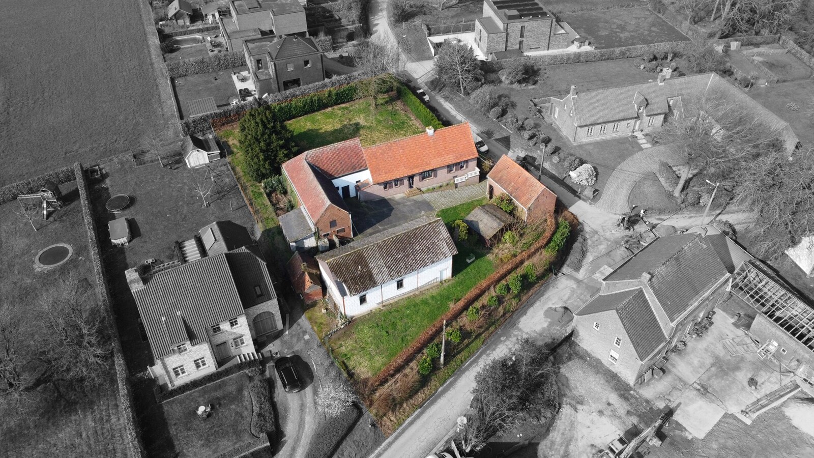 Top gelegen hoeve in het rustige Horebeke 