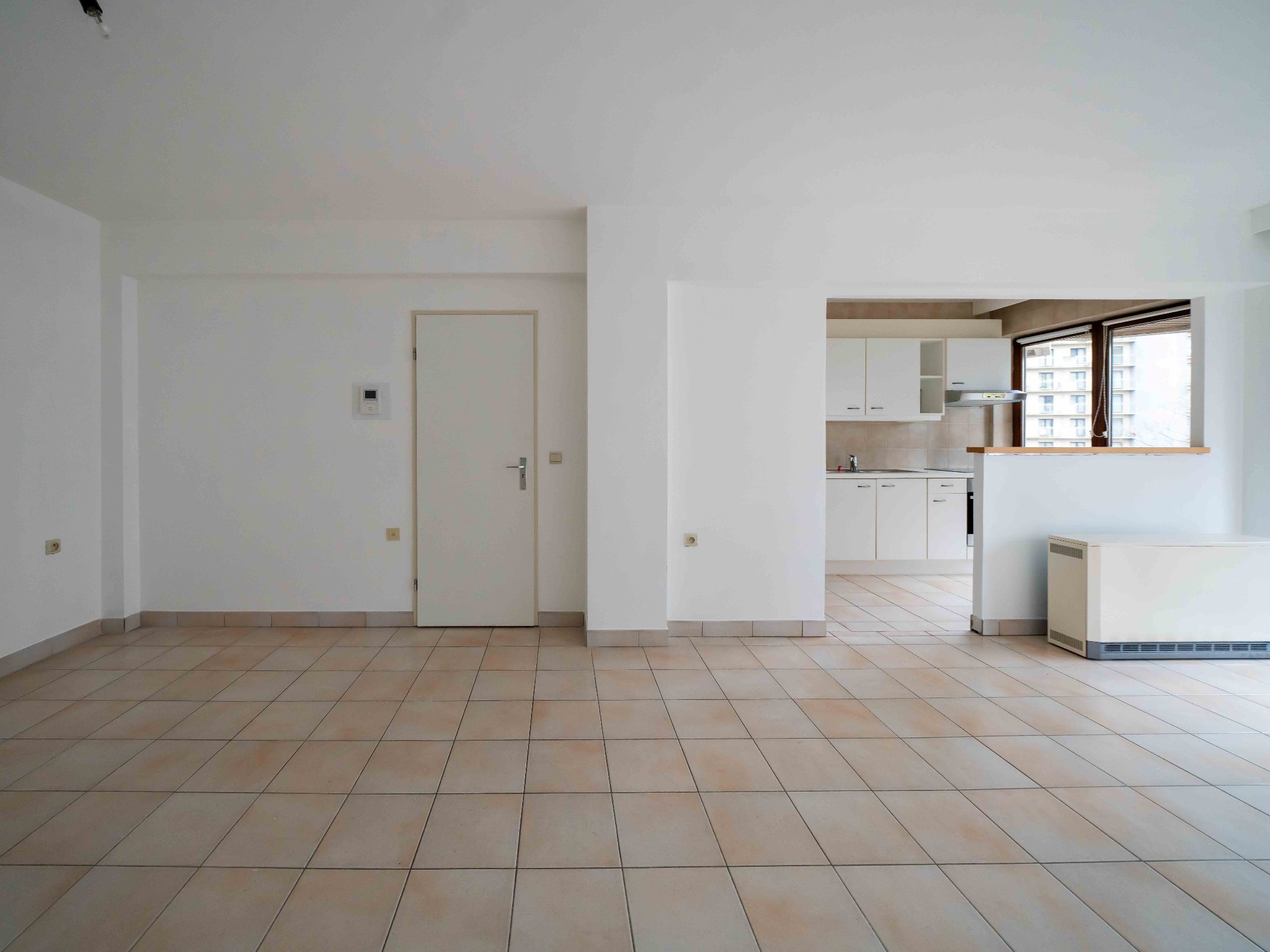 Ruim appartement met 1 slaapkamer en 2 terrassen 