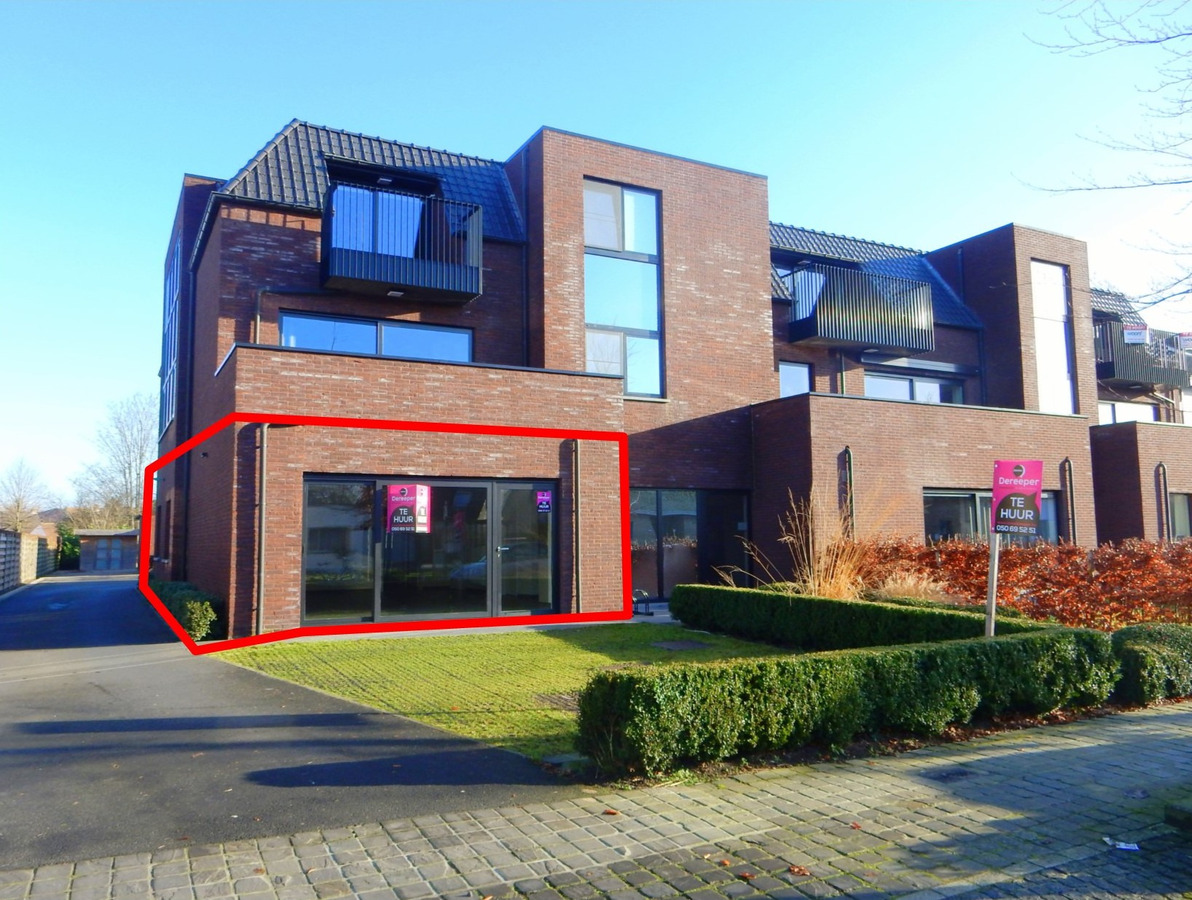 Modern gelijkvloers appartement met 2 slaapkamers 