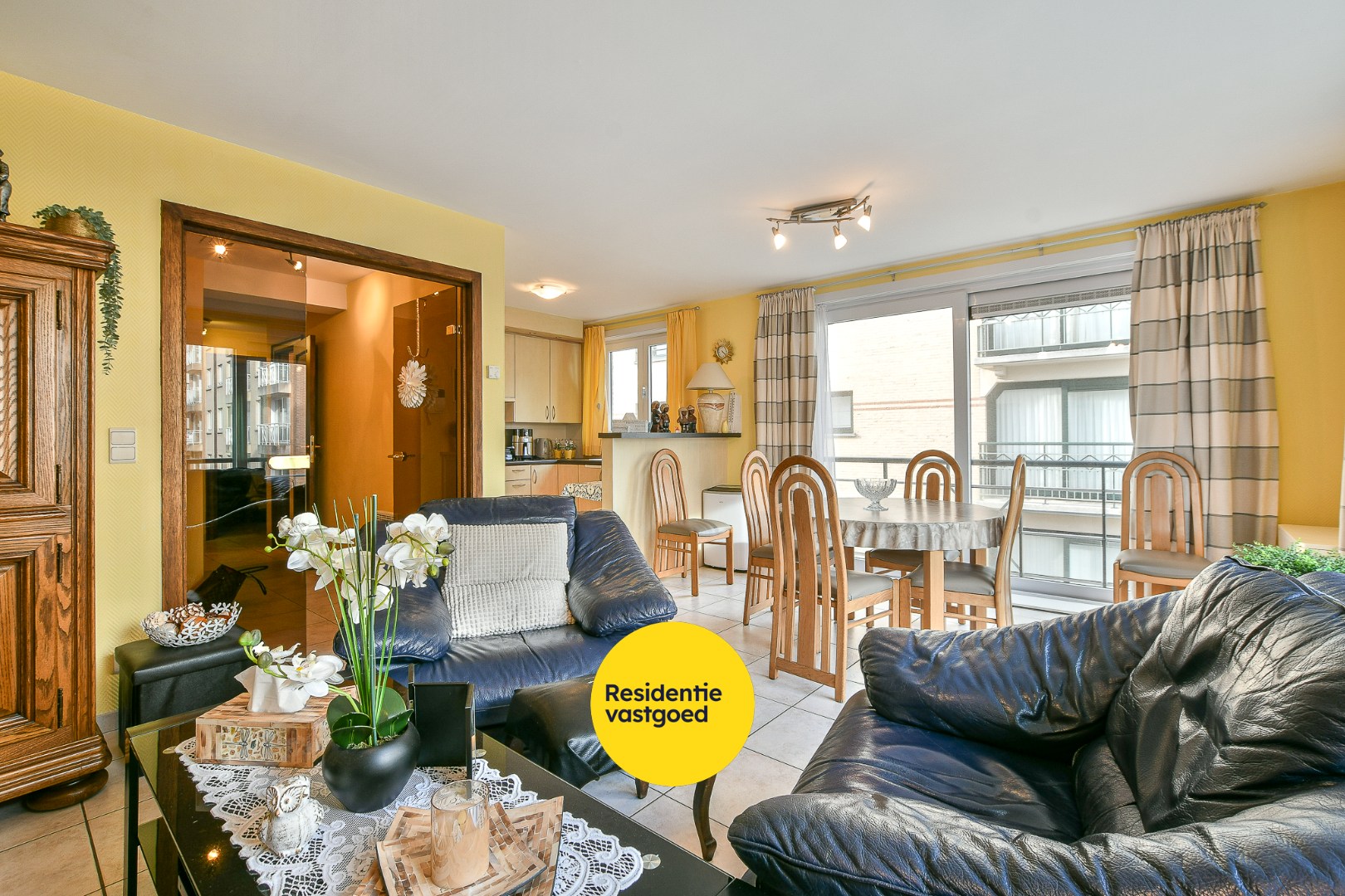 Appartement met 2 slaapkamers op wandelafstand van strand en zee te Wenduine 