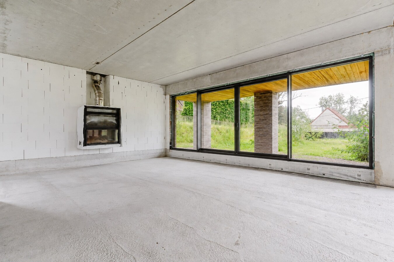 Moderne casco-nieuwbouw in 't groene Dikkelvenne. 