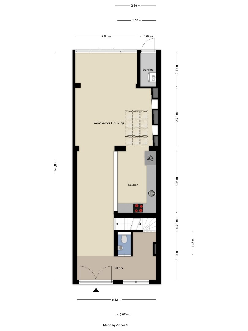 Centraal gelegen ruime woning met 4 slaapkamers en tuin te Tienen - EPC 222Kwh/m² 