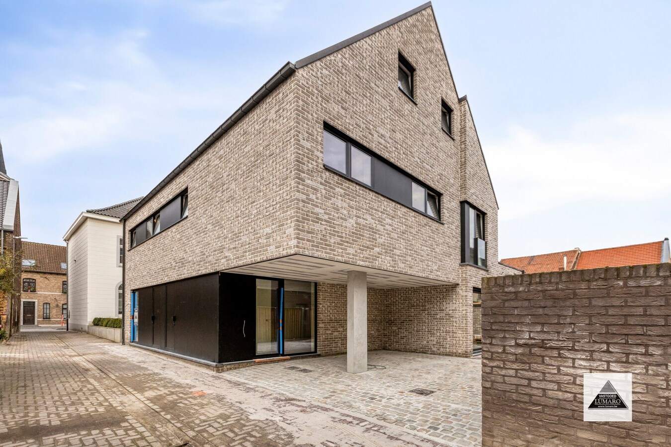 Nieuwbouw :  afgewerkte BEN-woning in hartje Stokkem. (Registratierechten) 