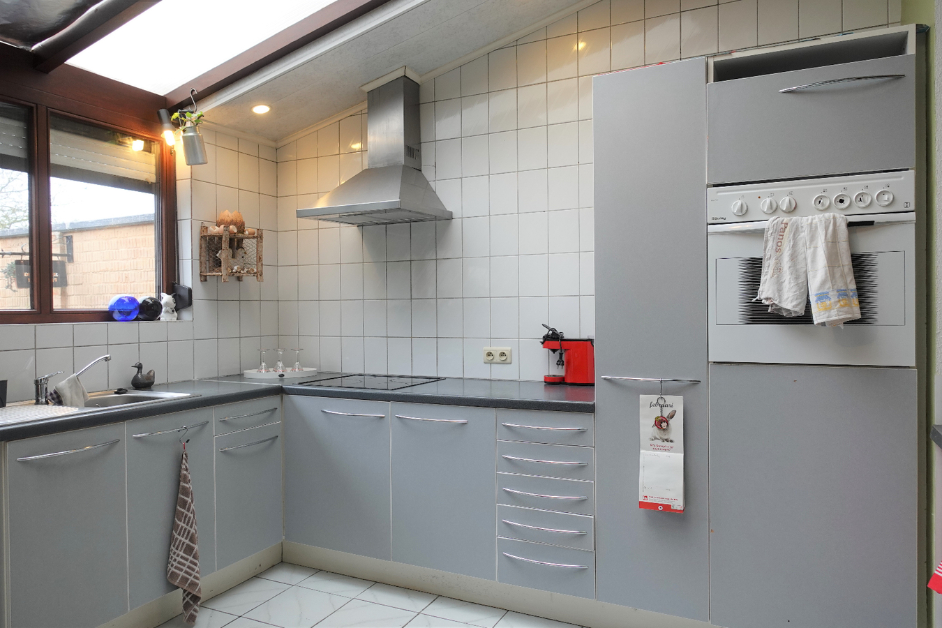 Woning met tuin langs het kanaal 