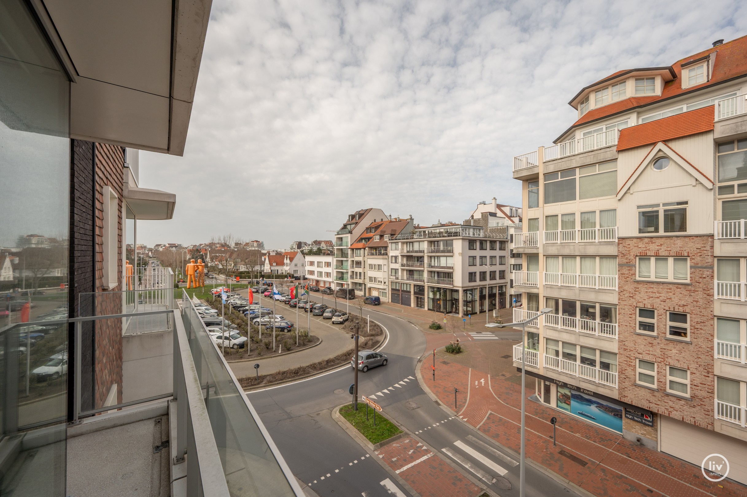 Zeer aangenaam en tevens recent appartement in centrum Knokke. 