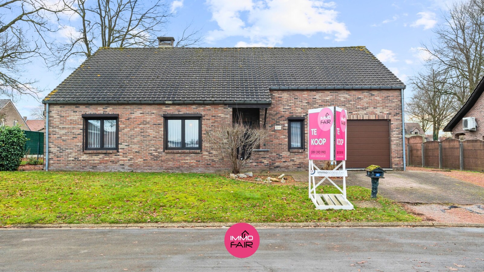 Vrijstaande woning in doodlopende straat in Mopertingen! 