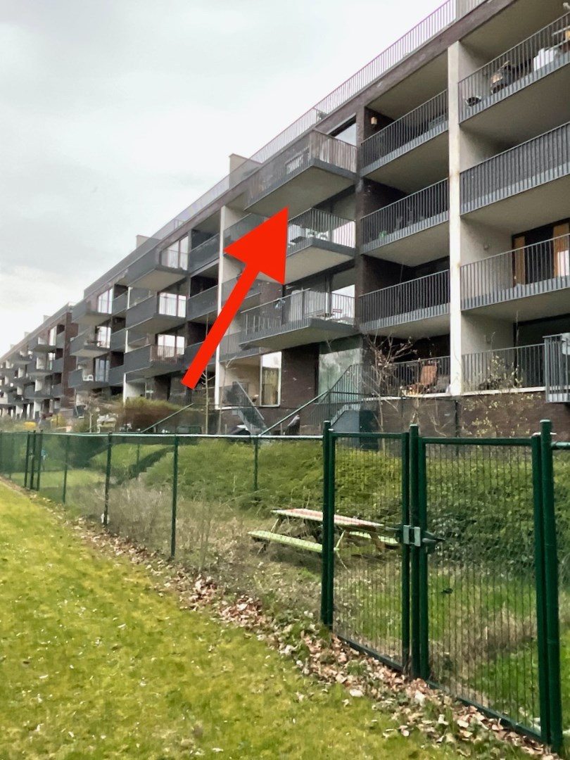 Appartement achterzijde