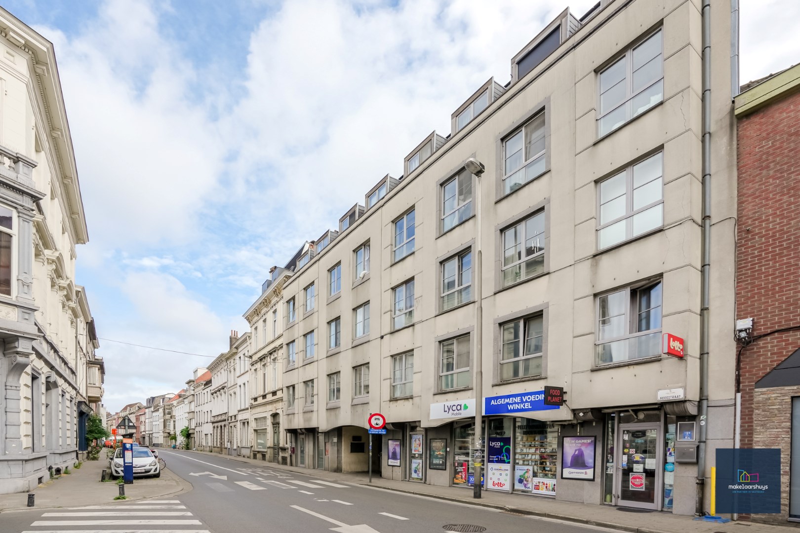 Instapklare studiokamer van 20m² in centrum Gent (Hoogstraat) 