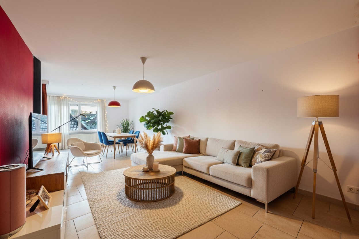 Twee-slaapkamerappartement aan het water, in het hart van historisch Gent 