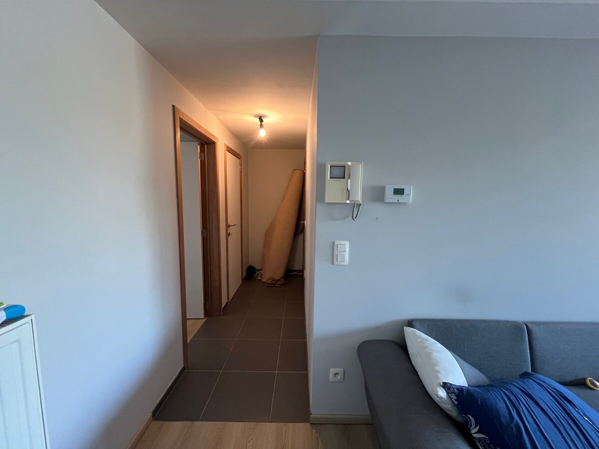 Aangenaam 1-slpk-appartement met terras en garage. 