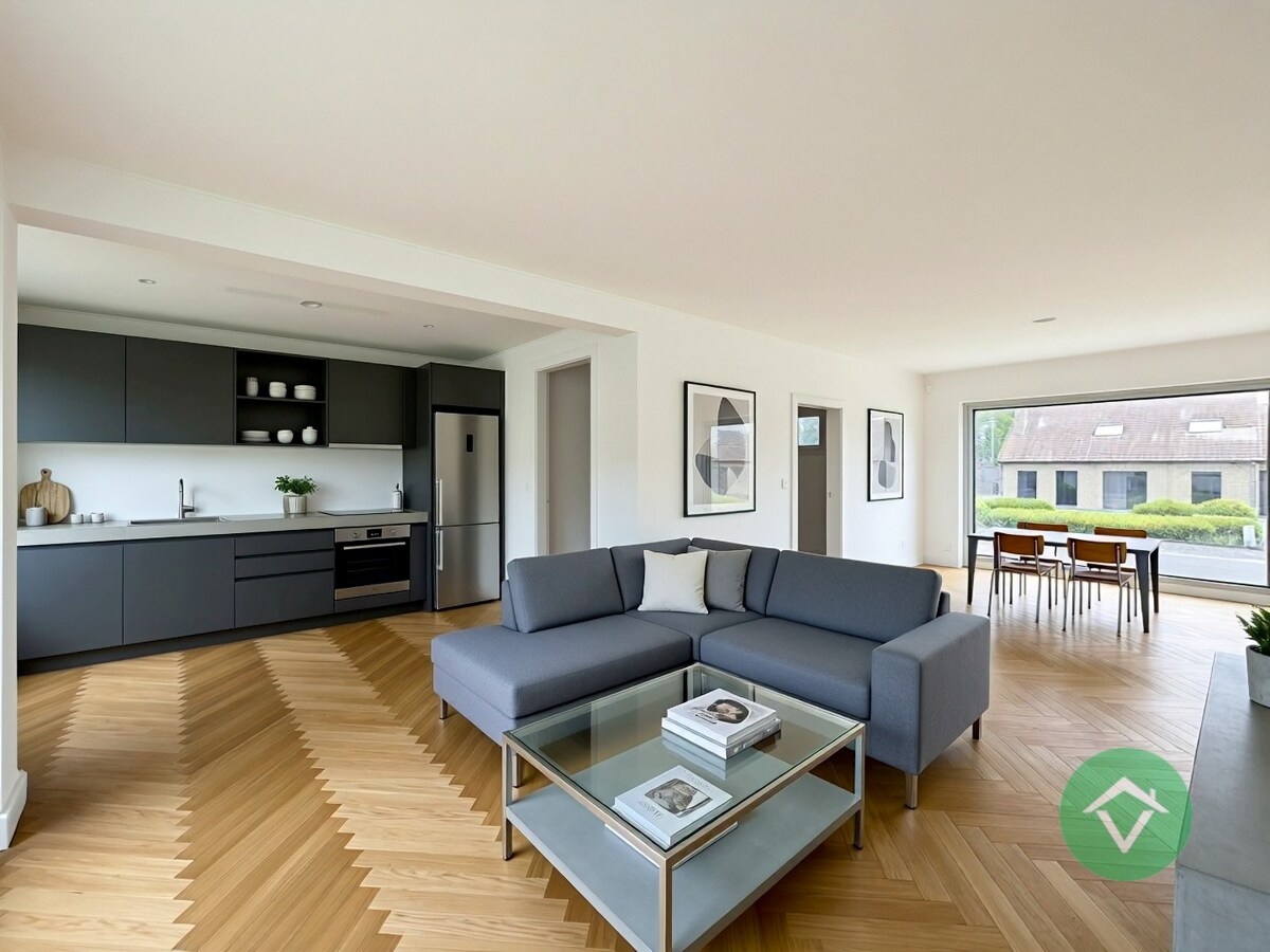 Alleenstaande statige woning met tuin te Veldegem 