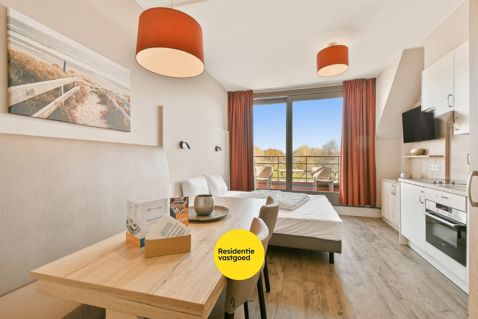 Vernieuwd gemeubeld vakantieappartement 