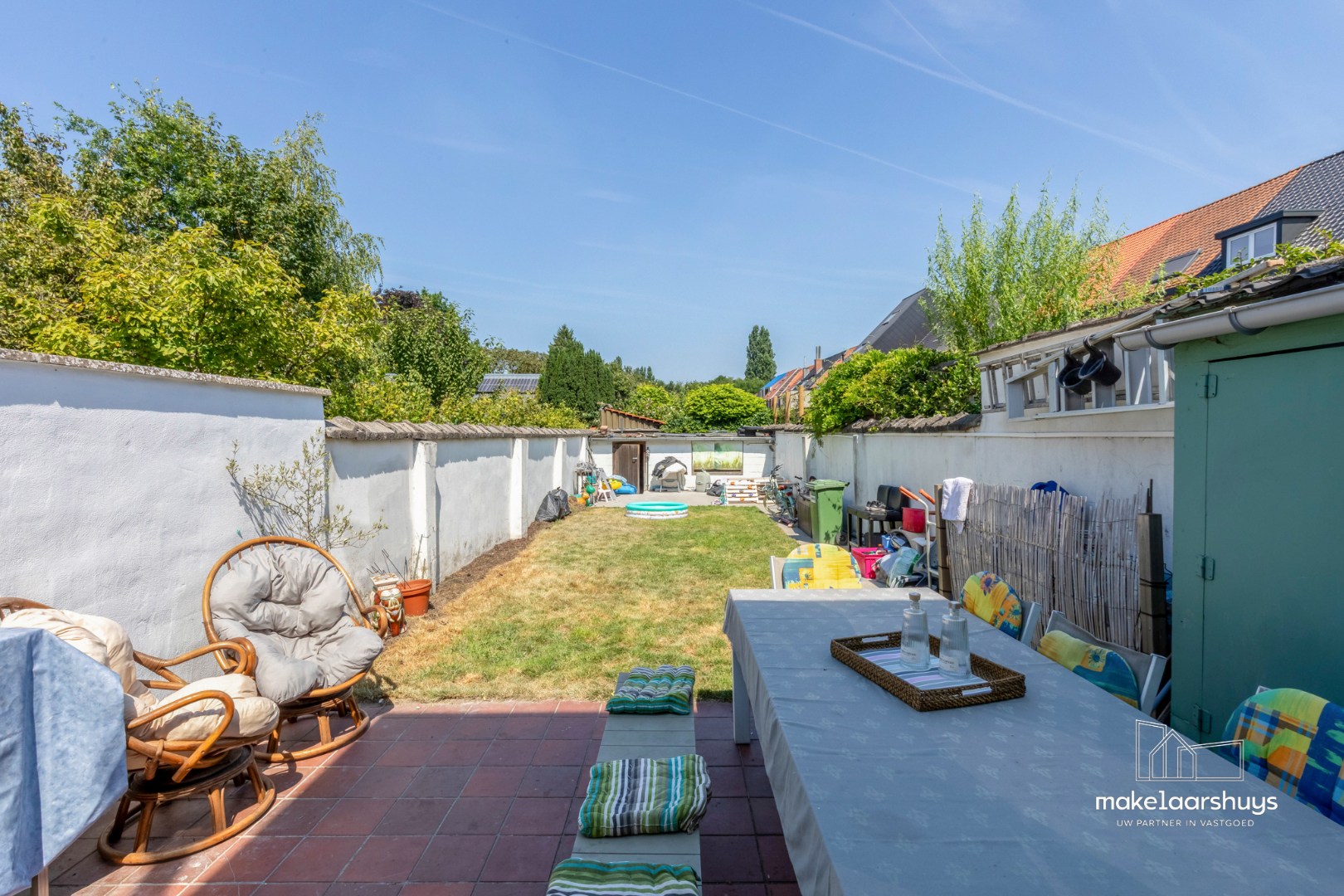 Ruime woning met 4 slpk en aangename tuin te Sint-Amandsberg 
