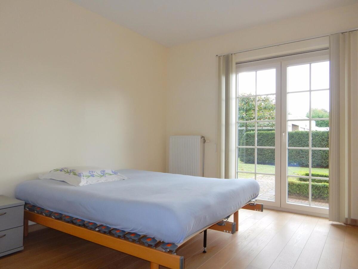 Gelijkvloers appartement met tuin 