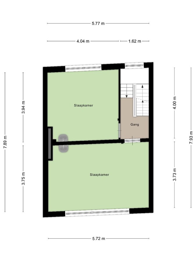 Rijwoning met diepe tuin en extra ingang voor de tuin te Duffel 