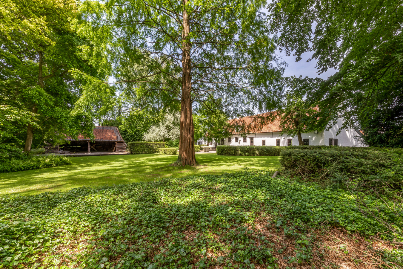 Authentieke hoeve in uitzonderlijke conditie op een perceel van 5.263 m² te Malle aangrenzend aan bosrijk gebied. 