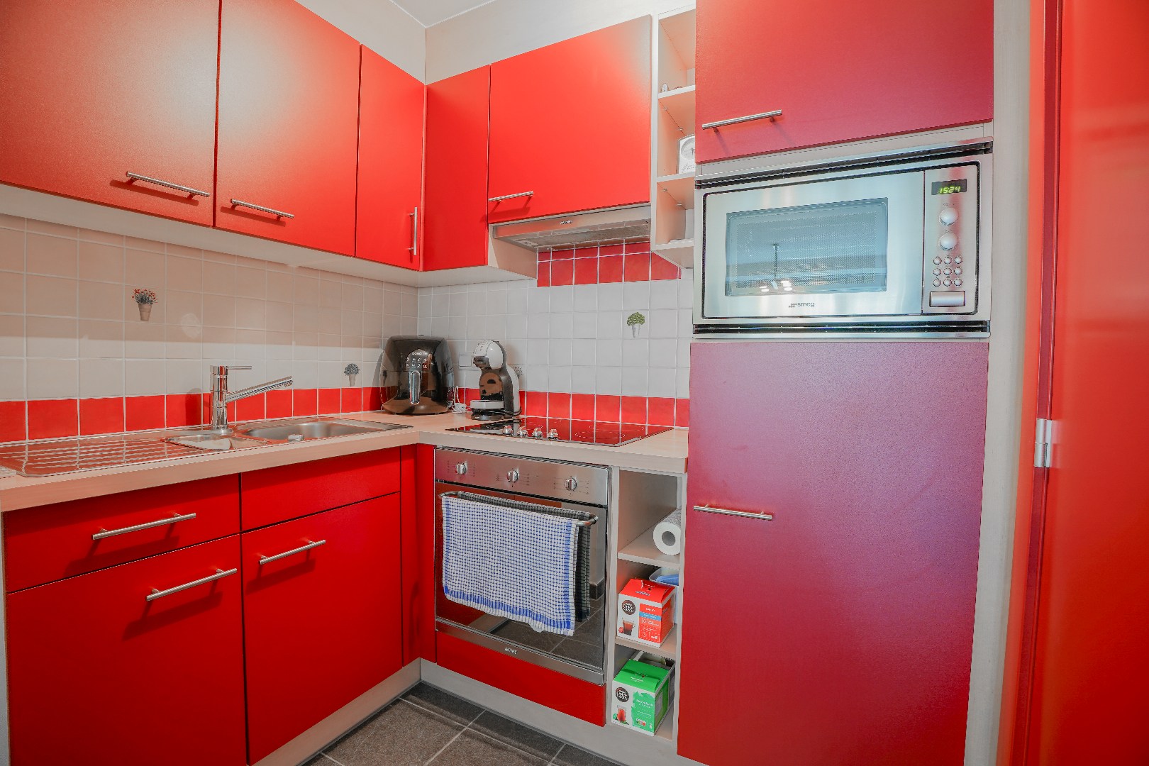 Gezellig gelijkvloers 1-slaapkamerappartement te Nieuwpoort-stad. 