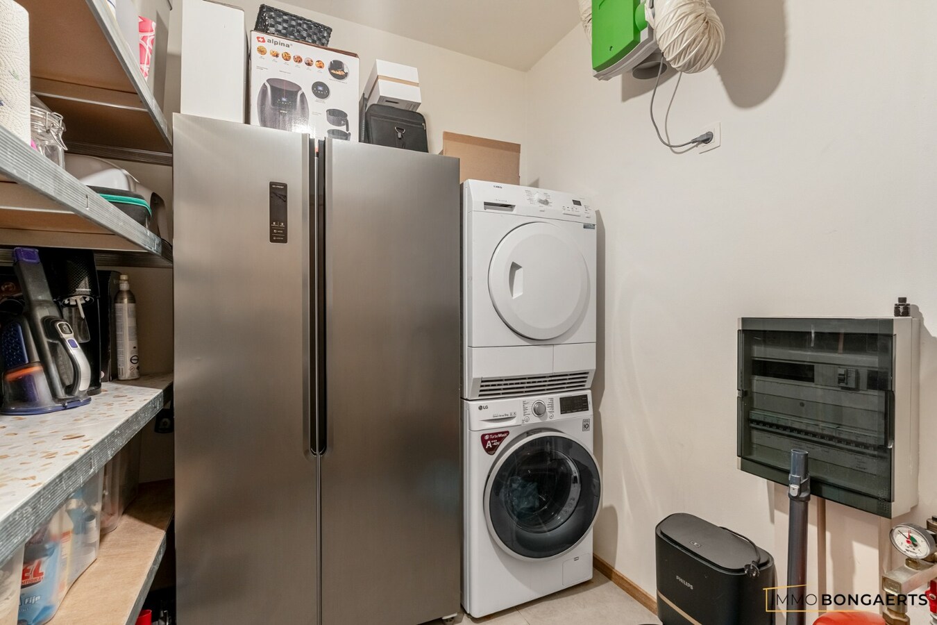 Gelijkvloers appartement met 2 slaapkamers 