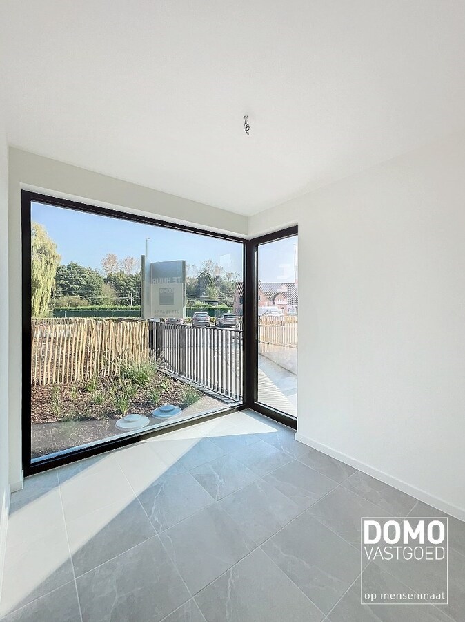 Energiezuinig gelijkvloers nieuwbouwappartement appartement met tuin ondergrondse autostandplaats - 108m² - EPC A 