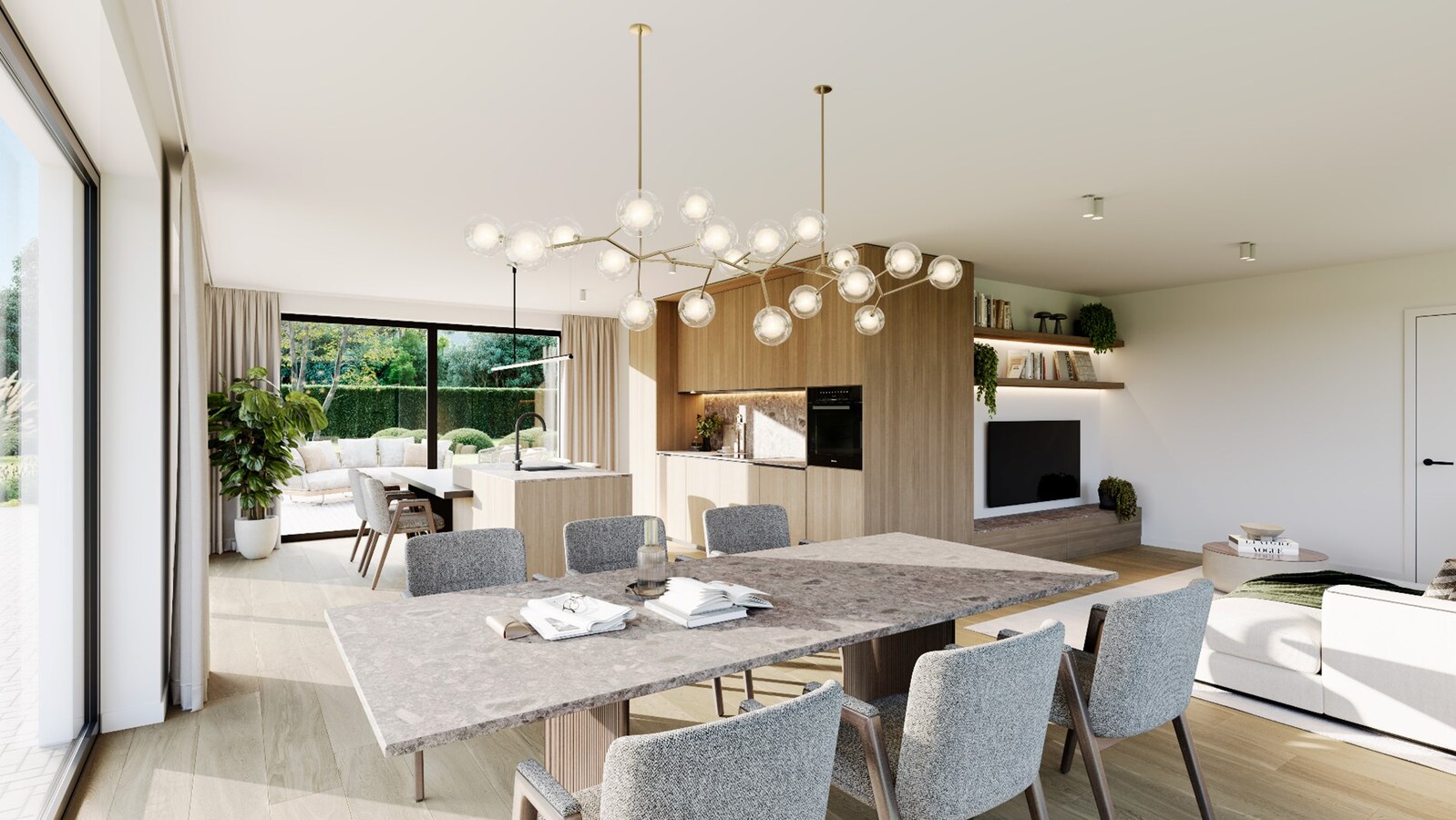 2 Ruime nieuwbouwvilla's op rustige ligging 