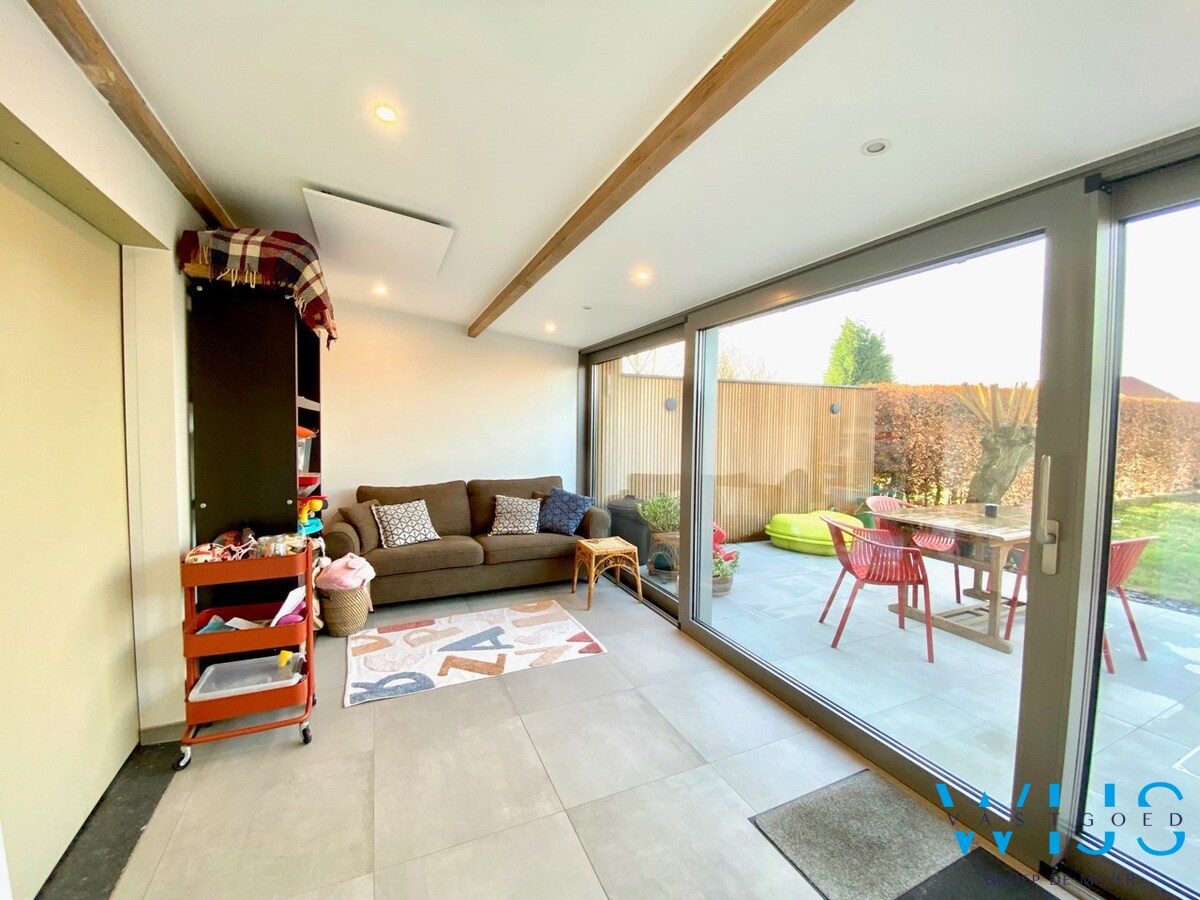 Bel-étage met 3 slaapkamers en tuin te ERTVELDE ! 