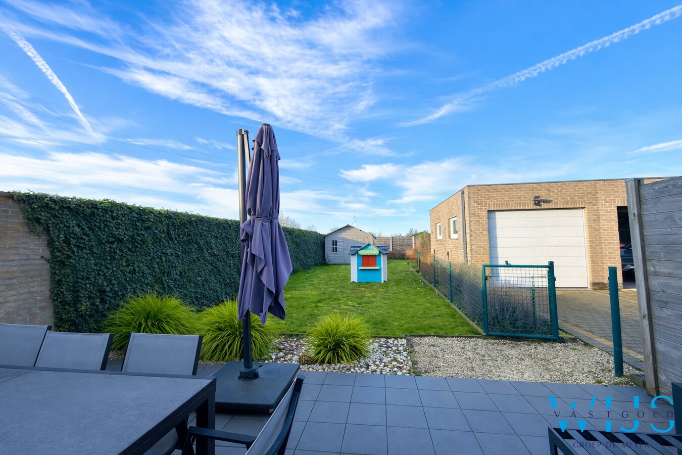 Instapklare HOB met tuin op rustige topligging in Doornzele (Evergem) 