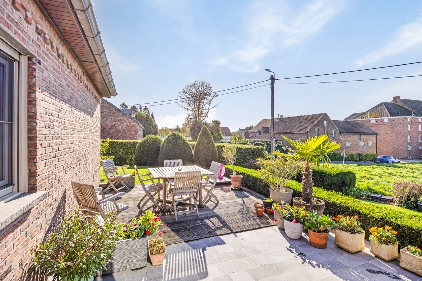 Mooie open bebouwing te Hoegaarden (Outgaarden) 