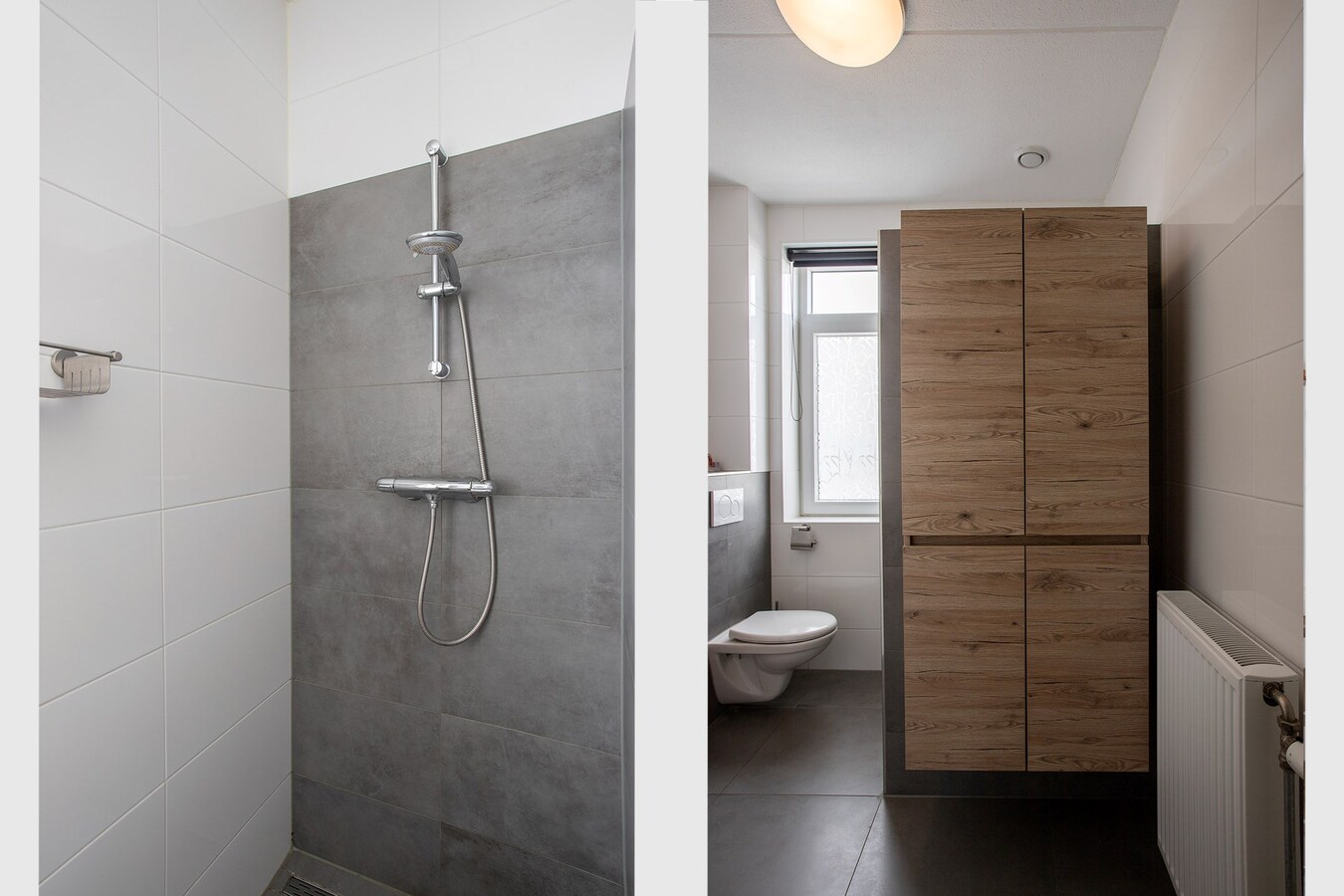 Nagenoeg nieuwe, netjes afgewerkte tussenwoning op 112 m² met berging, overkapping en een vrije achterom. 