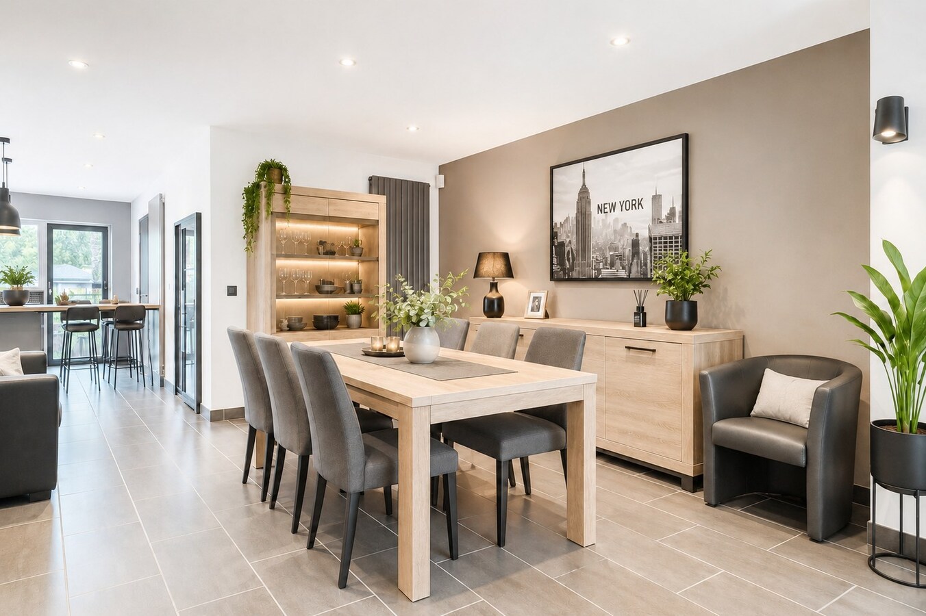 HOB met 4 slaapkamers en Zwembad en buitenbar op 963m² te Lendelede 