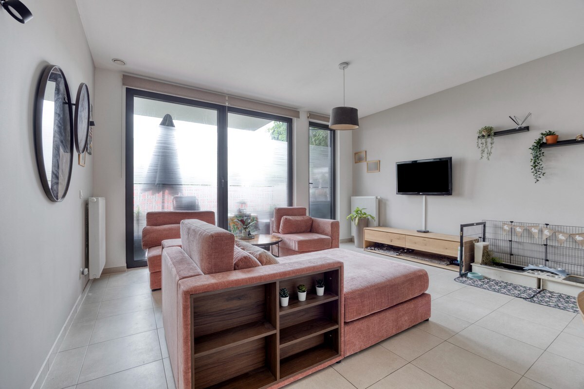 Modern appartement met terras in Evere - label B+ 