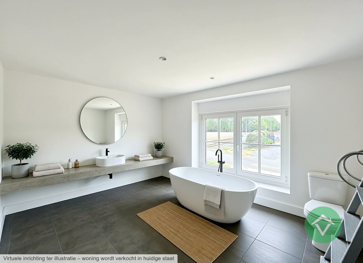 Alleenstaande statige woning met tuin te Veldegem 