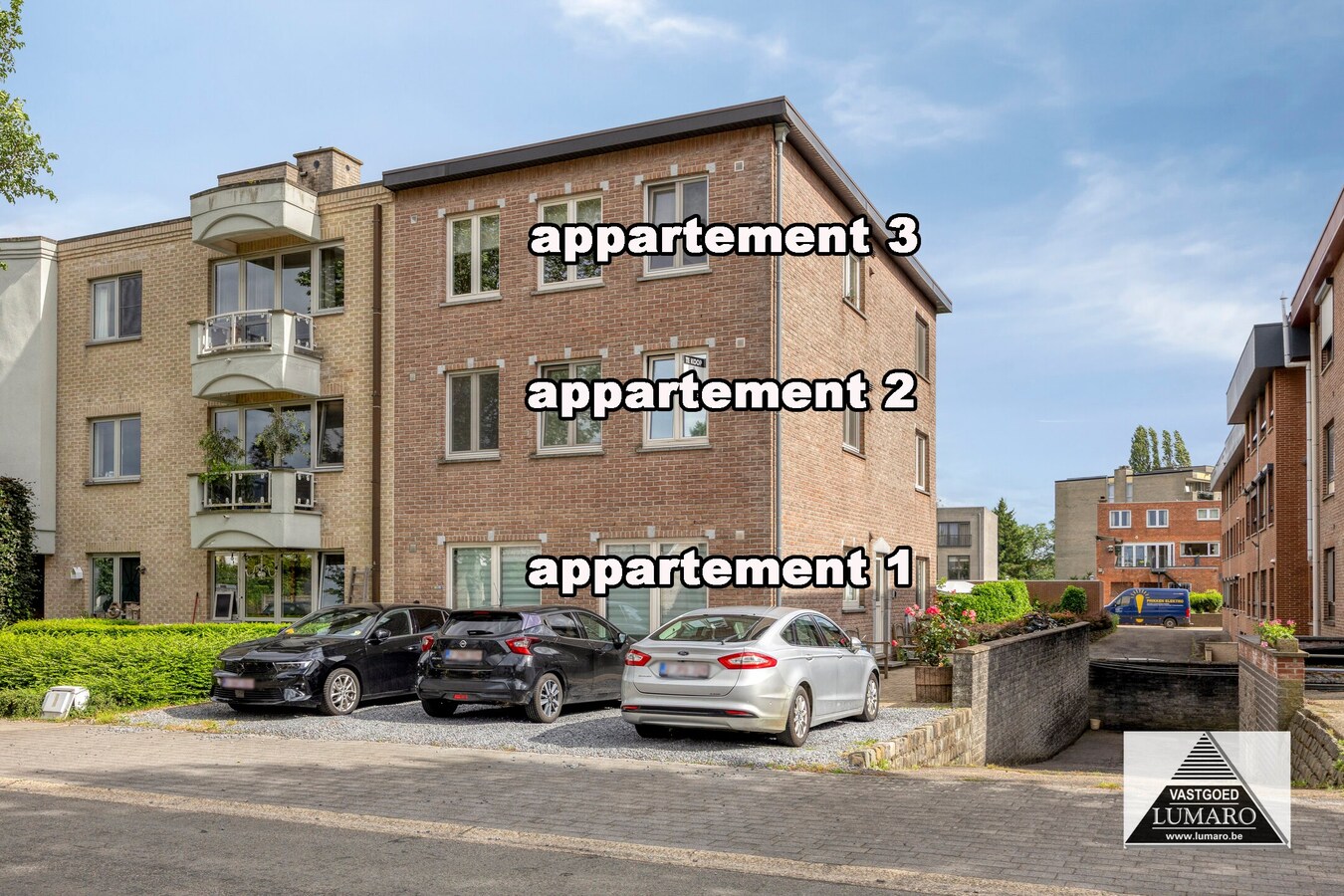 Interessante investering! Gebouw met 3 appartementen 