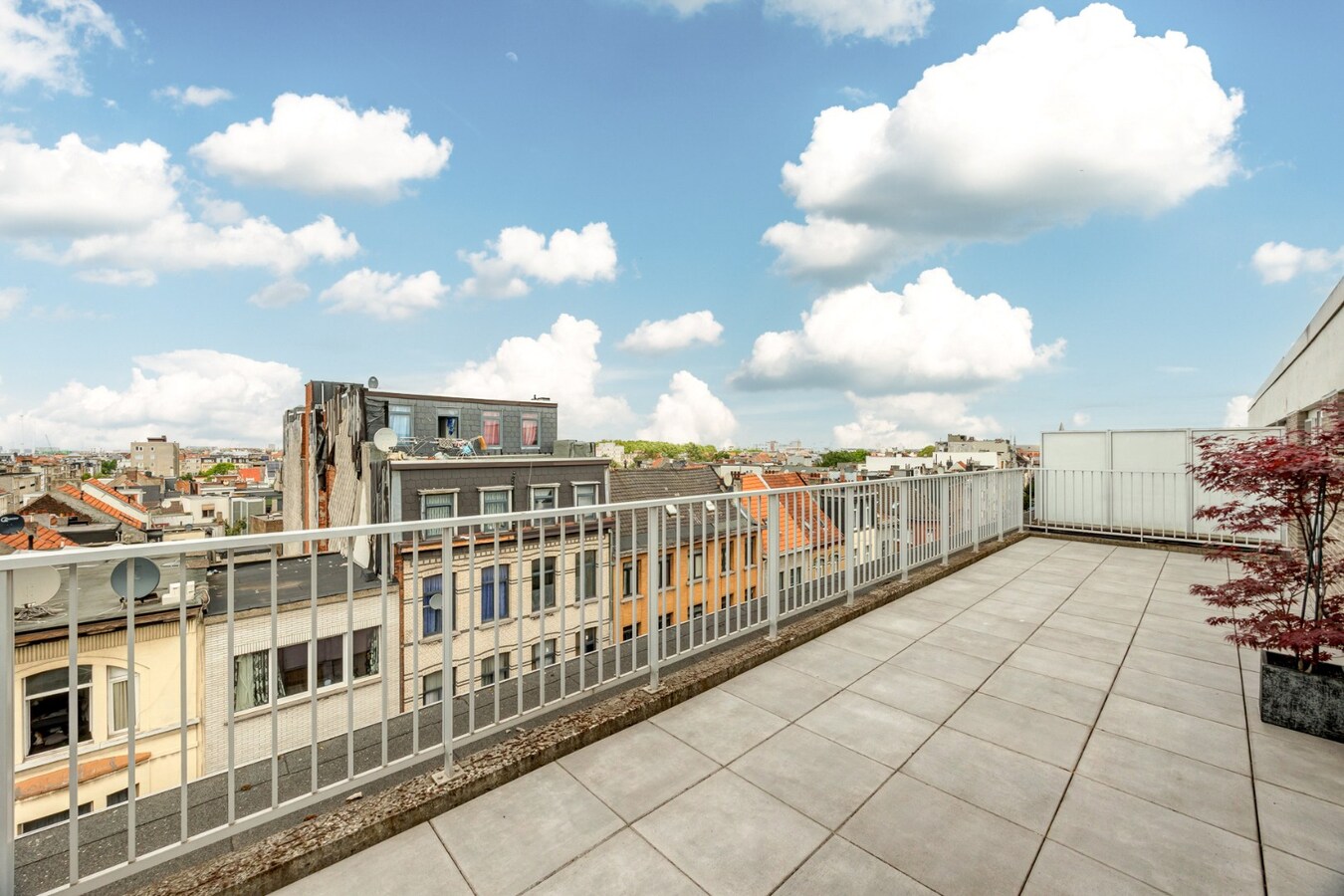 Zeer ruim appt. met 3 slpk en 2 terrassen te Antwerpen! 