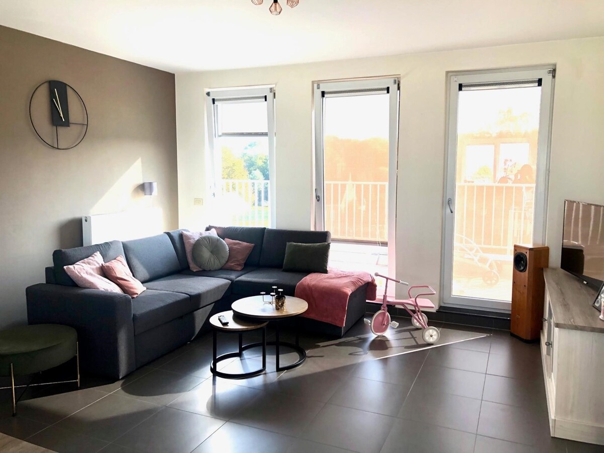 Prachtig dakappartement met panoramisch zicht over Houthulst 