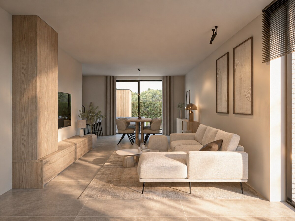 Project ‘Jumelle’: stijlvol, duurzaam en VOLLEDIG AFGEWERKT BEN-wonen (E20) in Niel-bij-As 