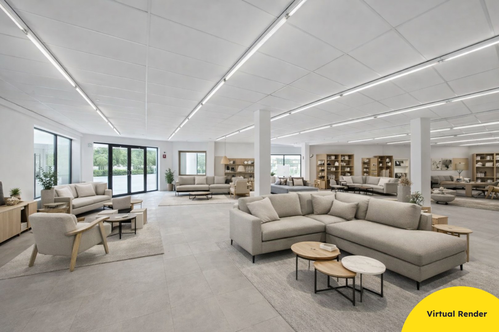 Te koop: Ruim handelspand met uitstekende visibiliteit in het centrum van Torhout 