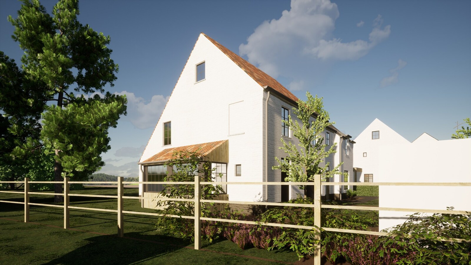 Halfopen gezinswoning in een charmante verkaveling te Wortegem-Petegem 