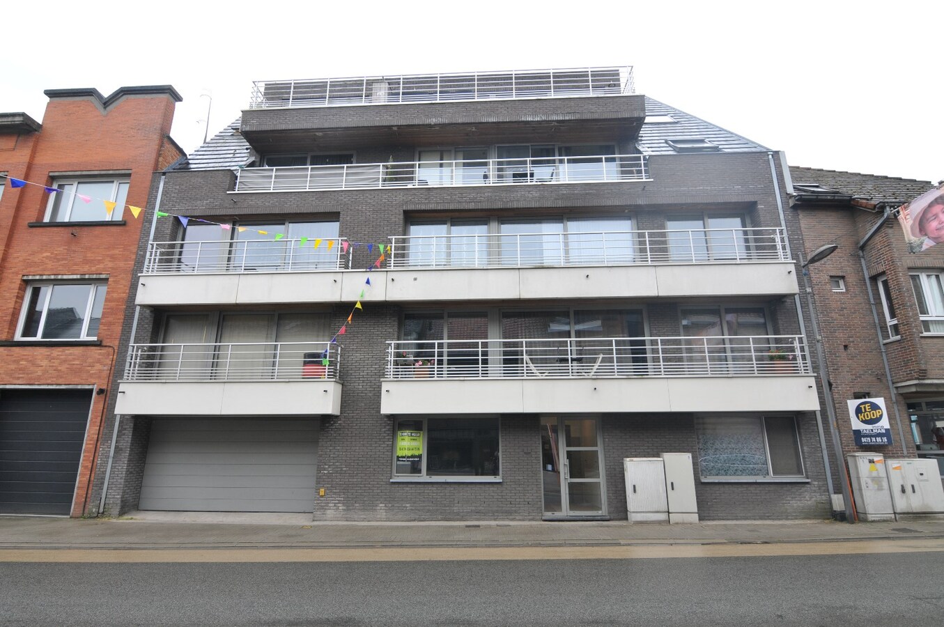 Gelijkvloers appartement centrum Avelgem 