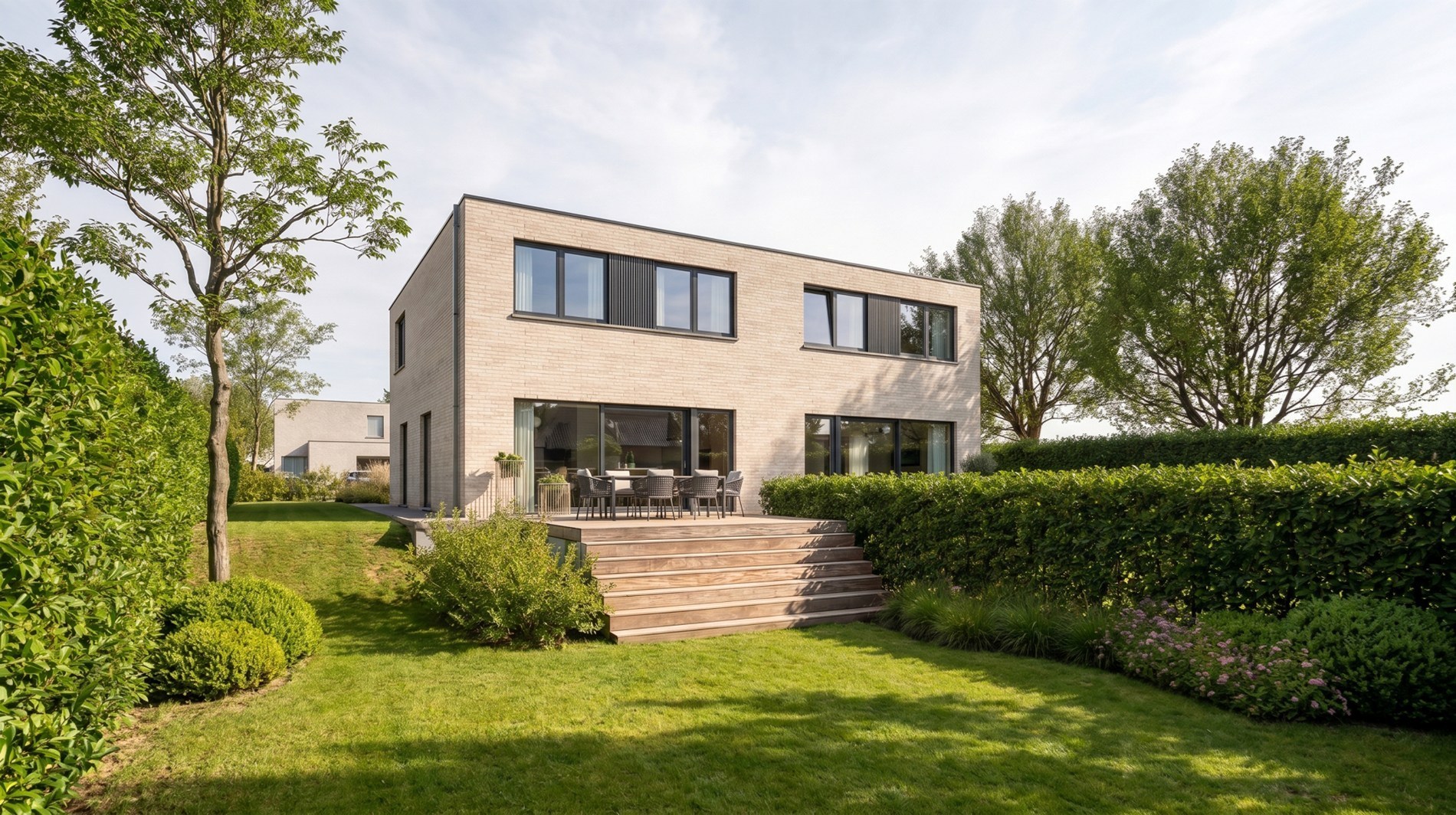 Nieuwe energiezuinige halfopen bebouwing op een rustige topligging in Oudenburg 
