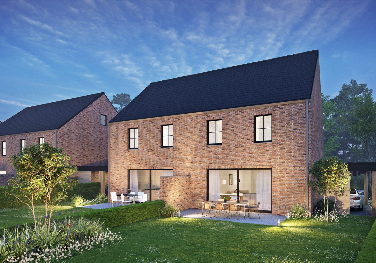 Ontdek 5 Bijna Energie Neutrale nieuwbouwwoningen (BEN) op een rustige locatie te Neeroeteren! 