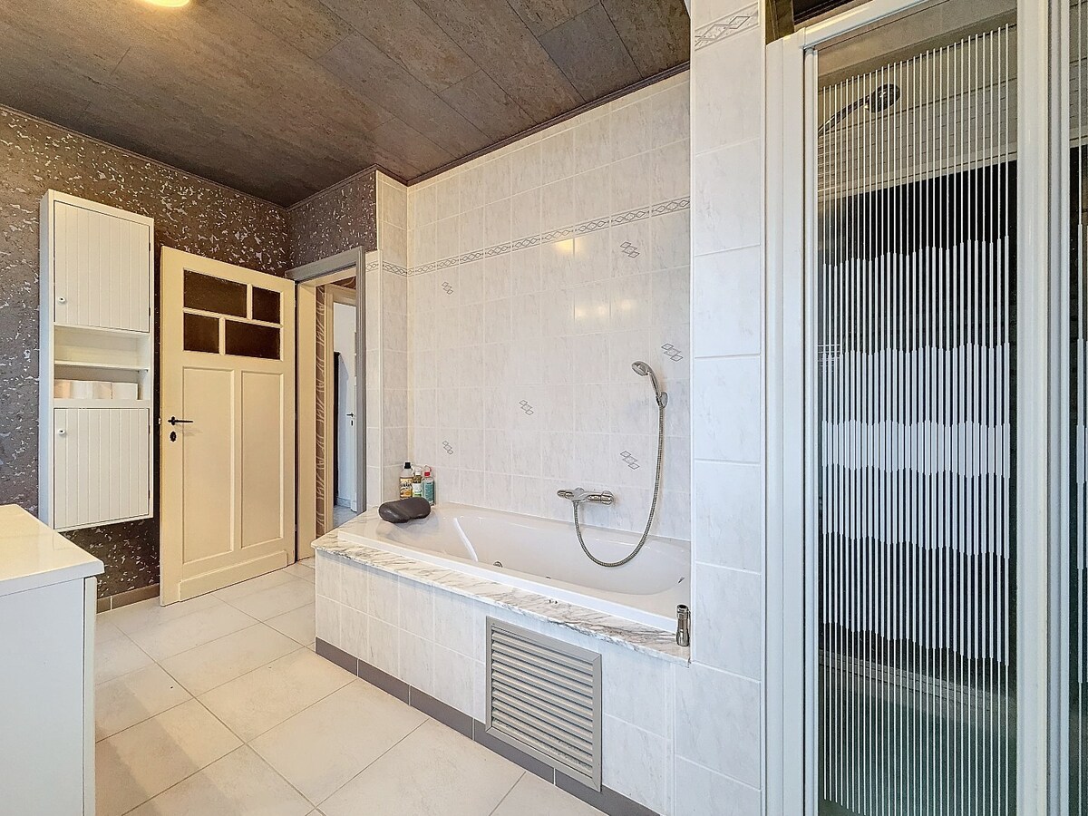 Statige woning met garage en ruime tuin te centrum Zottegem 