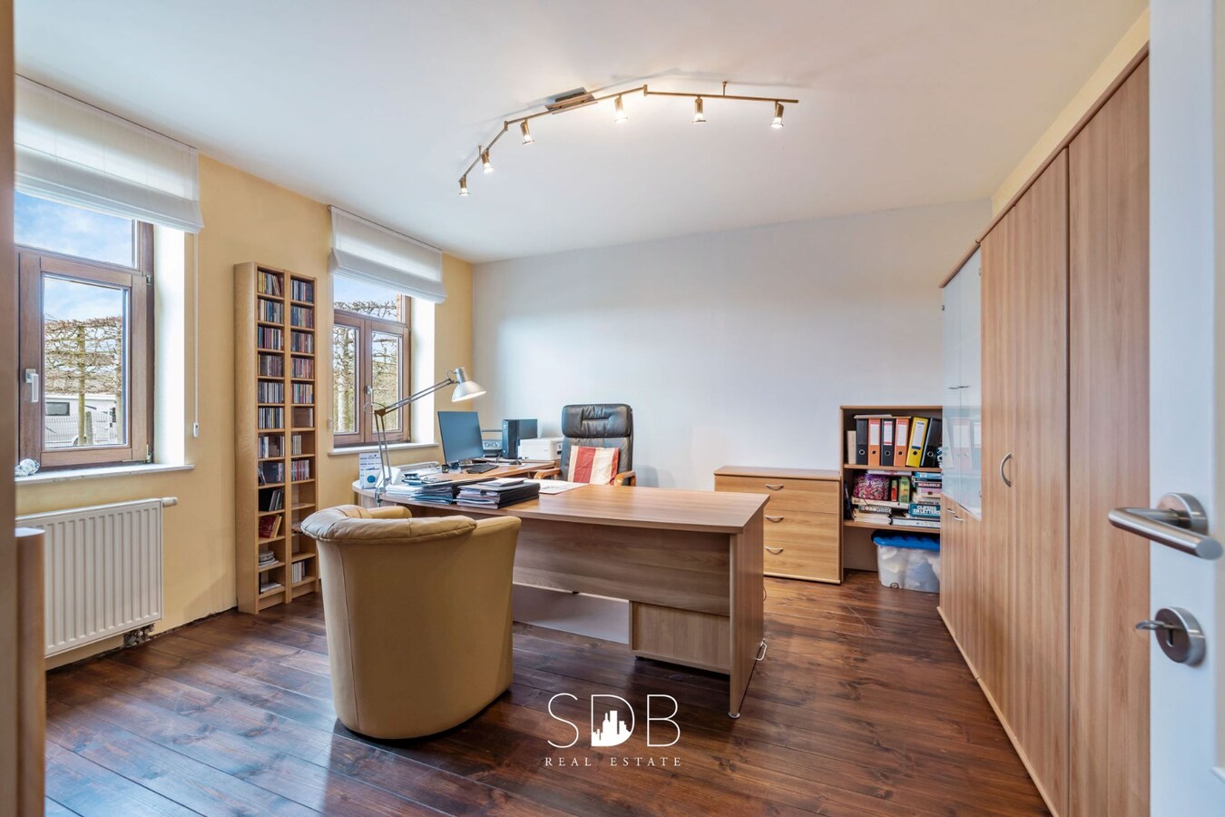 bureau, thuis werken