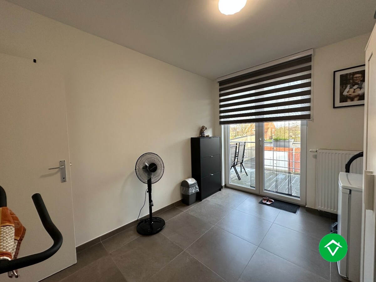Appartement op eerste verdieping met 2 slaapkamers en terras te Koekelare 