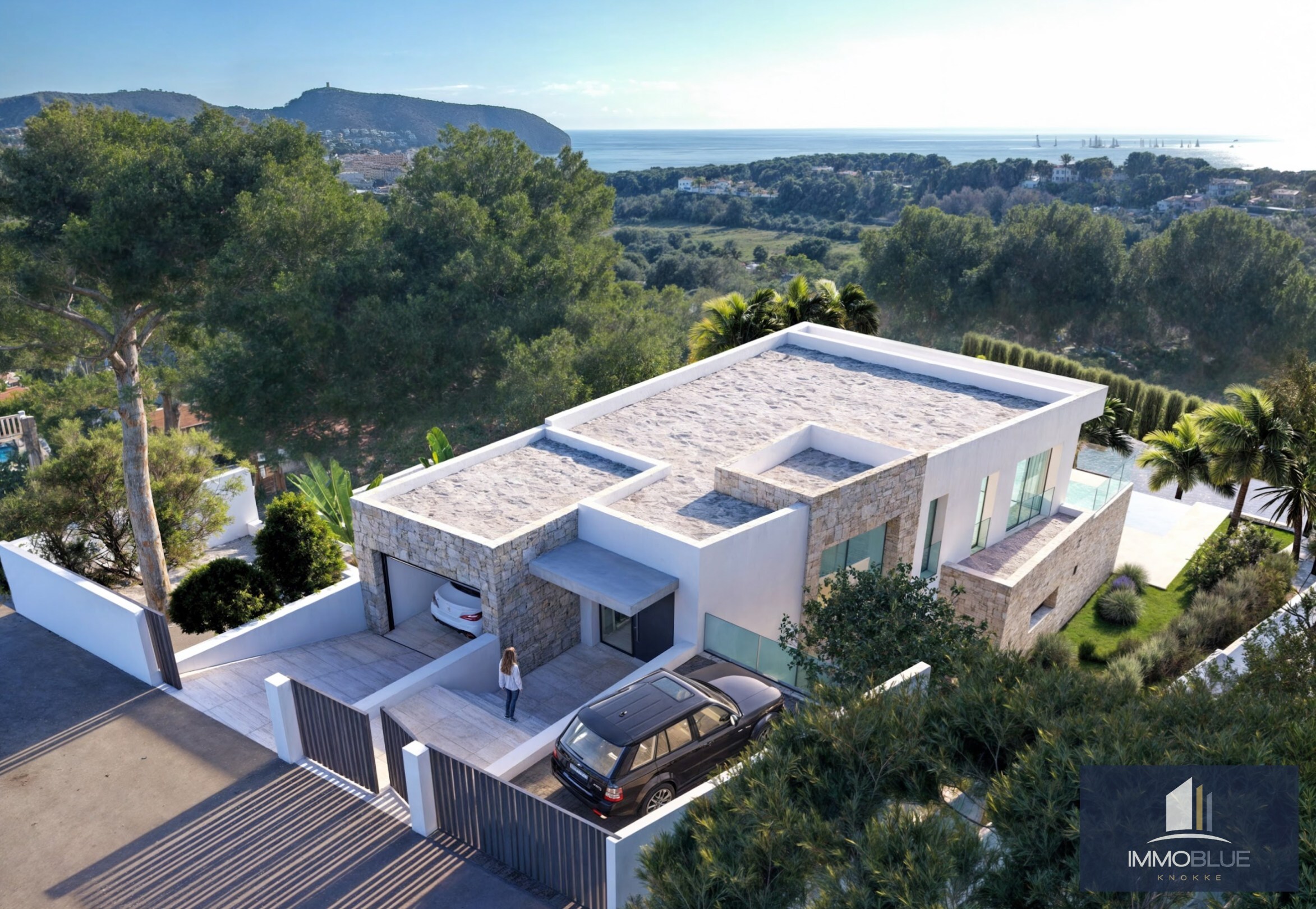 Villa met panoramisch uitzicht in Moraira 