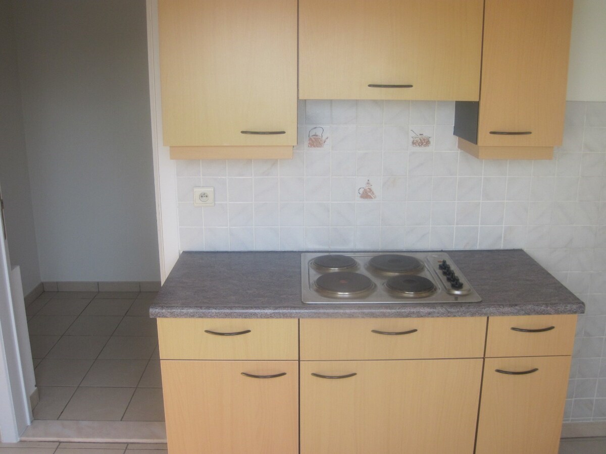 Ruim 1-slp-appartement. 