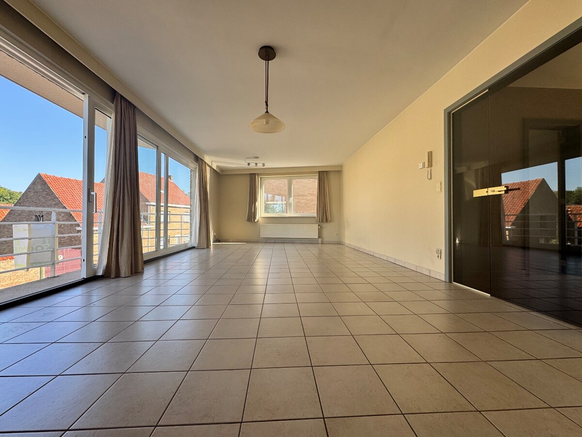 Appartement met 2 slaapkamers en 2 terrassen te Koekelare 