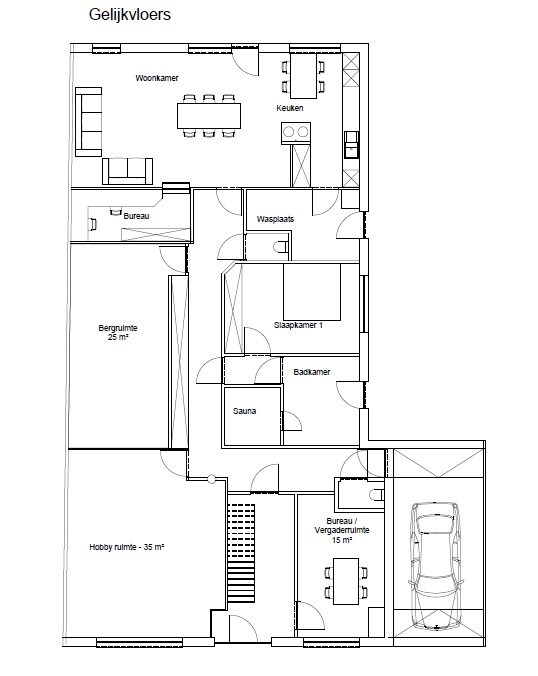 Polyvalente, ruime (handels)woning op zongericht perceel van 1243m² 