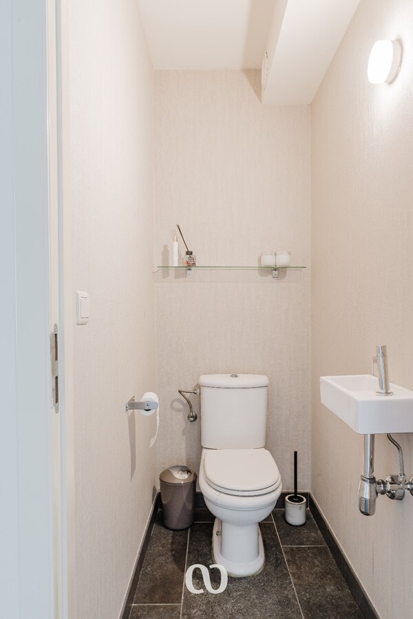 Prachtig gelegen duplex appartement met drie slaapkamers en garage 